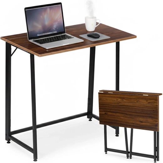 Kokkupandav kirjutuslaud 80 × 45 cm loft-stiilis ModernHome