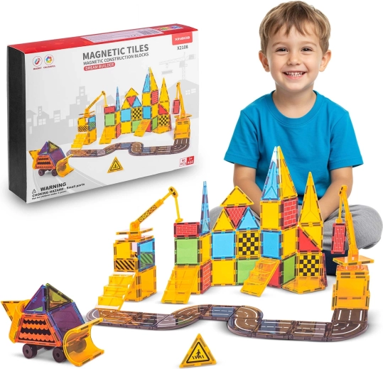 Magnetiline ehituskomplekt Ricokids, 90 detaili