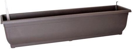 Ise kastmissüsteemiga lillekast AQUA GLORIA 80 cm ilma aluseta, pruun