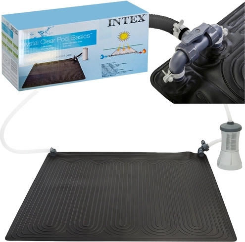 Intexi päikesesoojendusega basseinisoojendus matt 120 × 120 cm