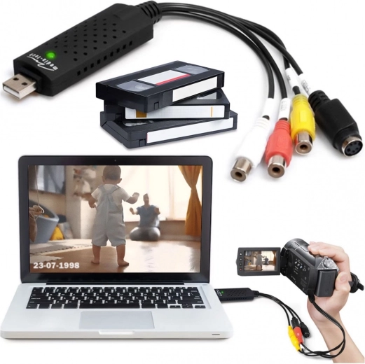 Media-Techi videohõiveseade VHS-i digiteerimiseks
