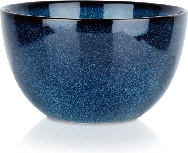 Ceramic bowl 14 cm, 700 ml – blue glaze
