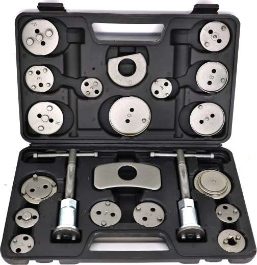 Pek kit universal set for pressing in and rotating brake pistons, 21 pieces