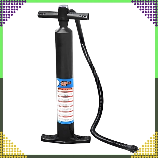 Hand Double-Action SUP Pump with Gauge 25 PSI