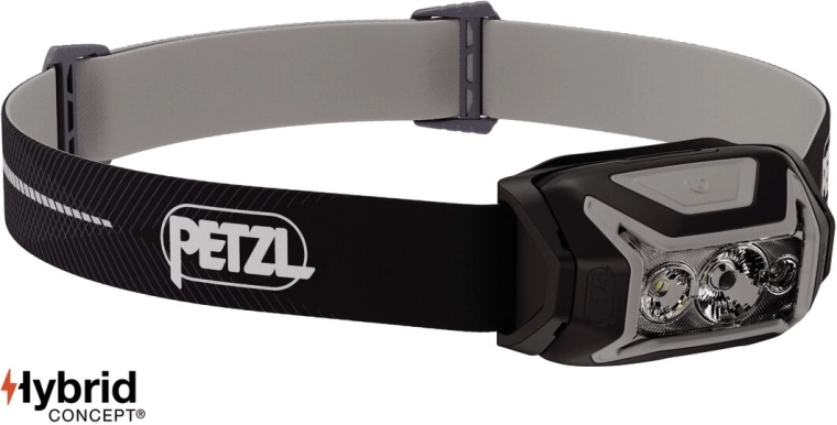 Petzl Actik Core pealamp – laetav, must