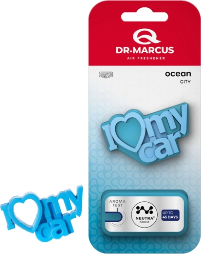 Dr. Marcus City I Love My Car Ocean autoõhuvärskendaja