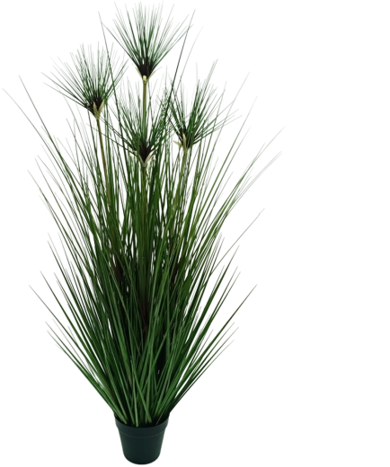 Garden Line kunstlik dekoratiivne papüürus potis, 120 cm