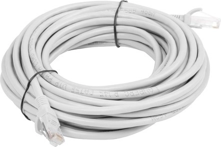 Patch-kaabel RJ45 Cat.5e 5 m UTP – hall, FLUKE testitud, LANBERG