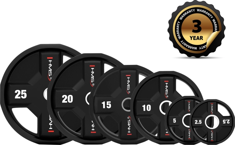 Olümpia polüuretaanketas 10 kg HMS