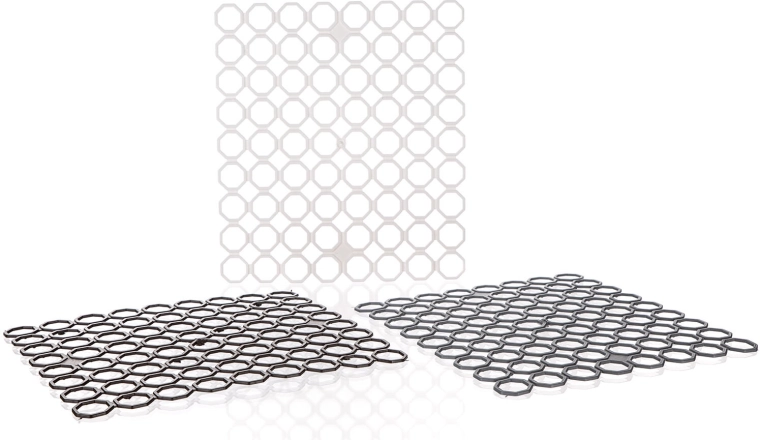 ACASSA kraanikausi alusmatt 29,5 × 26,5 cm, PP plast, värvivalik