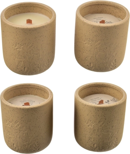 Keraamiline lõhnaküünal 225 g (4 varianti)