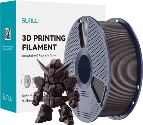 Sunlu PLA+ 2.0 filament röstitud kastan