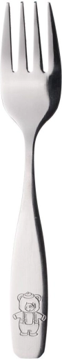 Children's fork ANIMALS made of stainless steel