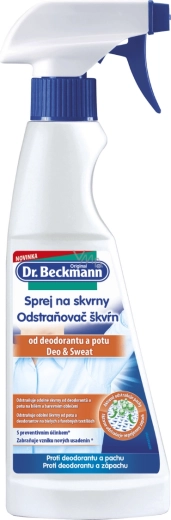 Deodorandi- ja higiplekkide eemaldaja 250 ml DR. BECKMANN