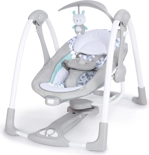 Muudetav beebikiik 2in1 vibratsiooni ja meloodiatega Raylan INGENUITY, 0k+ kuni 9 kg