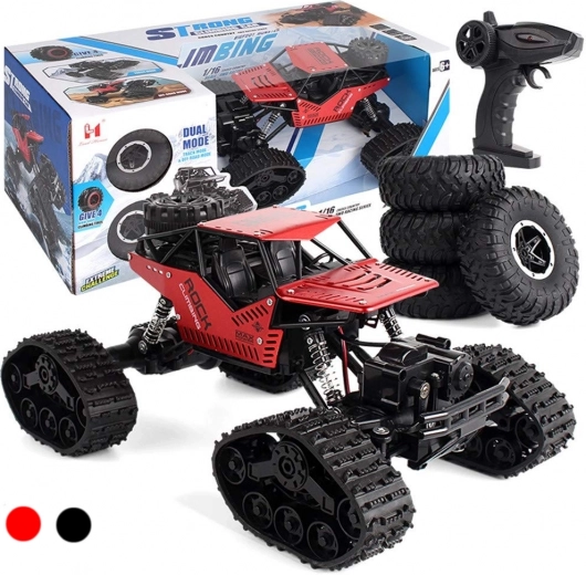 RC auto Rock Crawler 4x4 LHC012 maastikuauto 2in1 – Punane