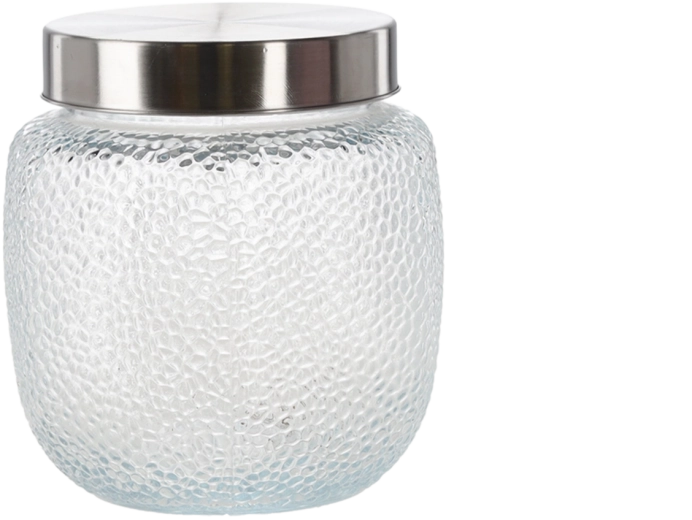 Klaasist toiduanum 1,4 l metallkaanega