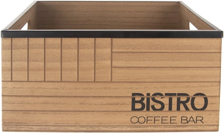 Dekoratiivne „Bistro“ stiil kirjaga