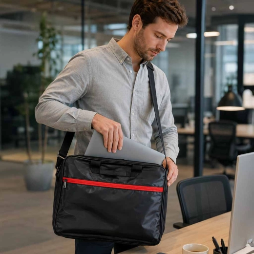 Comfortable carrying by hand or over the shoulder