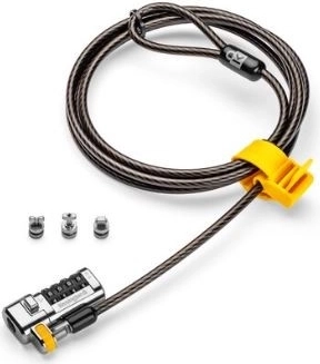 Sülearvuti lukk KENSINGTON ClickSafe 3-in-1 numbrikoodiga (T-Bar, Nano, Wedge)