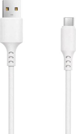 Setty USB–microUSB kaabel 1 m 3 A valge