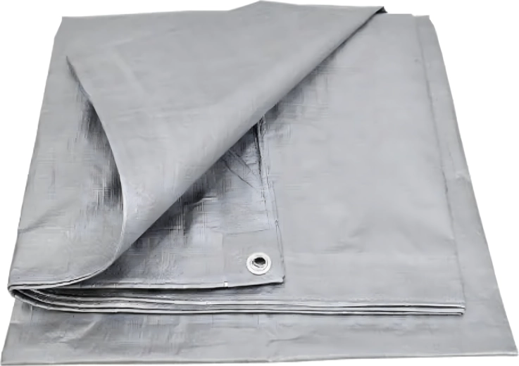 UV-kaitsepresend 2 × 3 m, 60 g/m², hõbedane