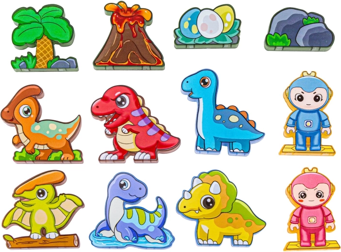 Dino-temaatika ja lisad rollimänguks