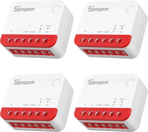 Nutikas ruloo lüliti Zigbee SONOFF Mini-ZBRBS (komplekt 4 tk)