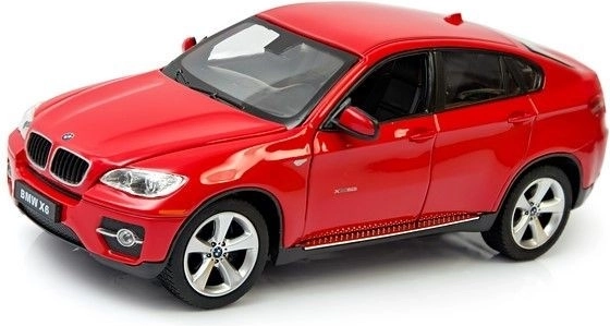BMW X6 Rastar automudel mõõtkavas 1:24 – Punane