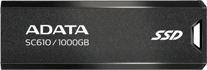 Väline SSD-ketas ADATA SC610 1000GB USB3.2 Gen2 must