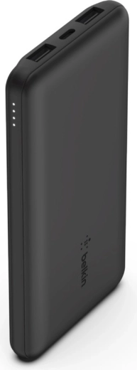 Powerbank 10,000mAh with USB A and C 15W Black