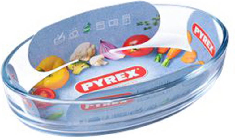 Ovaalne ahjuvorm PYREX 0,7 l klaas 21 × 13 × 5 cm