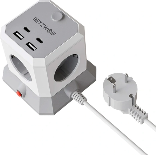 BlitzWolf Extension with USB and AC sockets