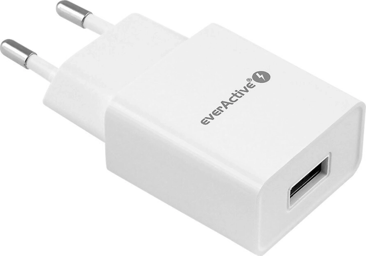 Võrgulaadija 1× USB 2,4 A 12 W everActive