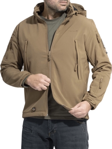 Softshell-jakk PENTAGON Artaxes, must, suurus XXL