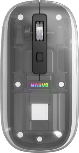 Marvo Prism B10 Wireless Office Mouse, Black