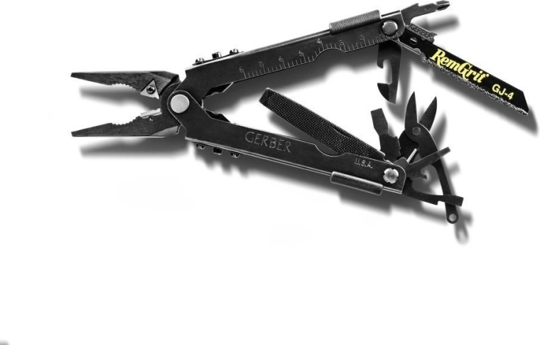 Gerber MP600 Bladeless multifunktsionaalsed tangid ilma terata, 12 funktsiooni, teras, must, vutlar