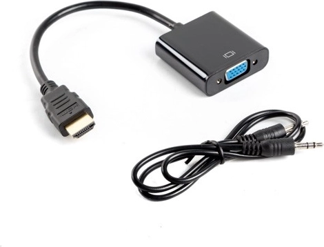 HDMI–VGA adapter audio väljundiga