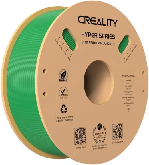 Filament CREALITY Hyper PLA roheline 1,75 mm, 1 kg