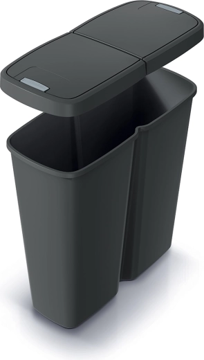 Prosperplast Compacta Q Duo prügikast 50 l jäätmete sorteerimiseks