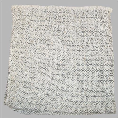Vahvelmustriga põrandalapp 60 × 60 cm, kootud puuvillane