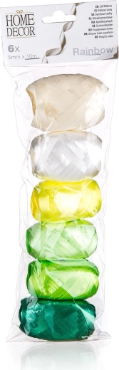 Stuha Rainbow 10 m, värvivalik, 6 tk komplekt