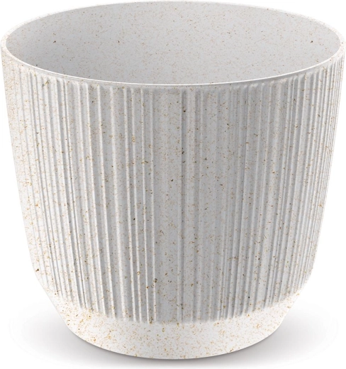 Ryfo Eco Wood lillepott 10,7 cm, valge