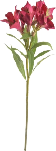 Kunstliilia punane 63 cm