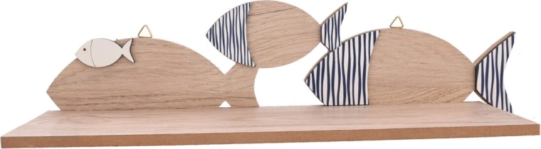 Puidust seinariiul Beach 38 × 11 × 11 cm