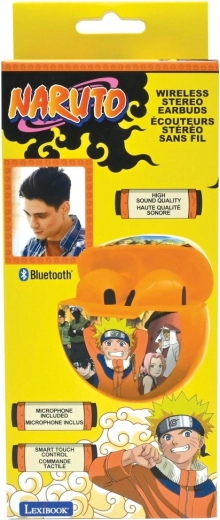 Juhtmevabad Bluetooth kõrvasisesed kõrvaklapid Lexibook Naruto mikrofoniga