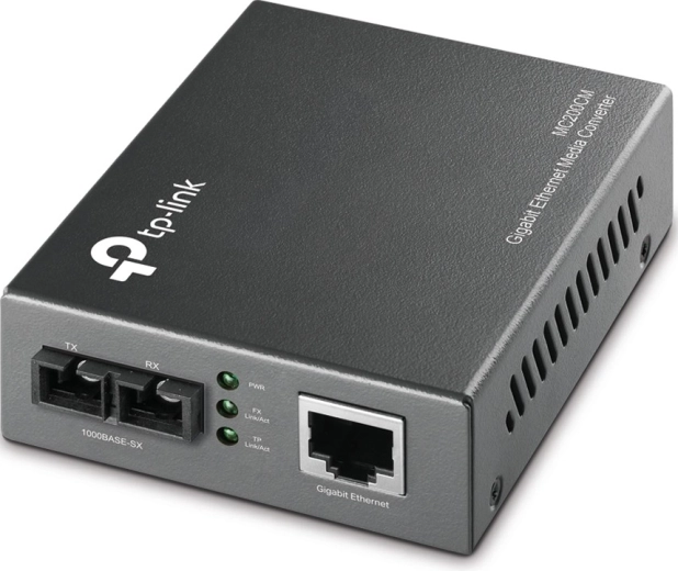 MC200CM meediakonverter RJ45 1GbE MultiMode SC