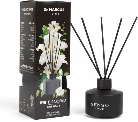 Dr. Marcus kodulõhnastaja pulgakestega 100 ml White Gardenia