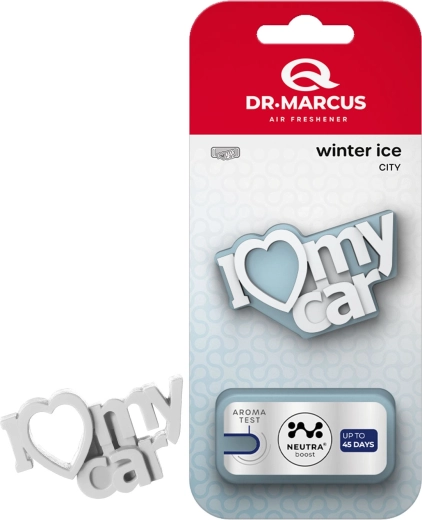 Dr. Marcus City I Love My Car Winter Ice autoõhuvärskendaja