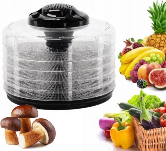 5-korruseline toidukuivati 350 W 32 cm